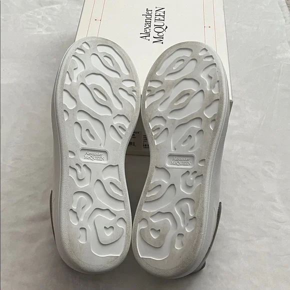 Alexander McQueen White Men's Sneakers Authentic - Picture 7 of 8